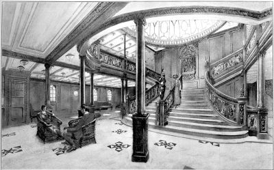Das Treppenhaus der Titanic